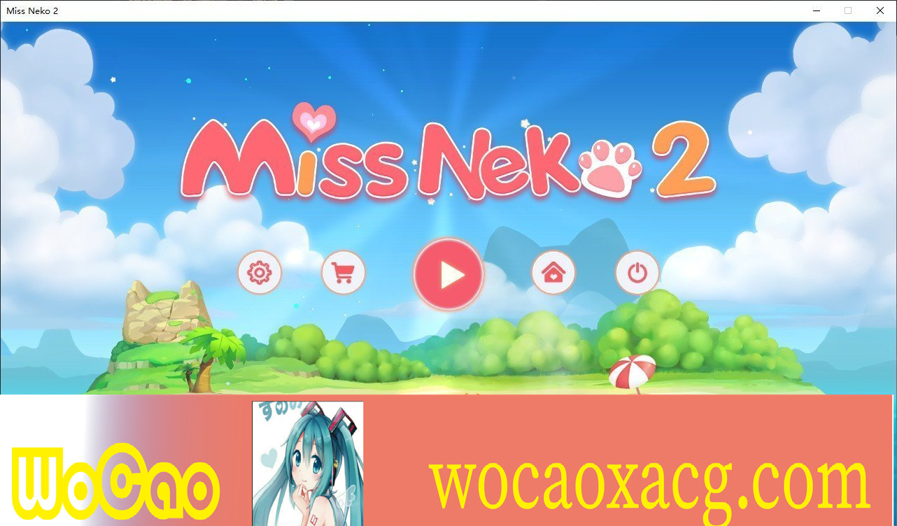[互动SLG/中文/动态]猫姑娘:喵喵岛 Miss Neko2 官方中文步兵版[百度][600M]』