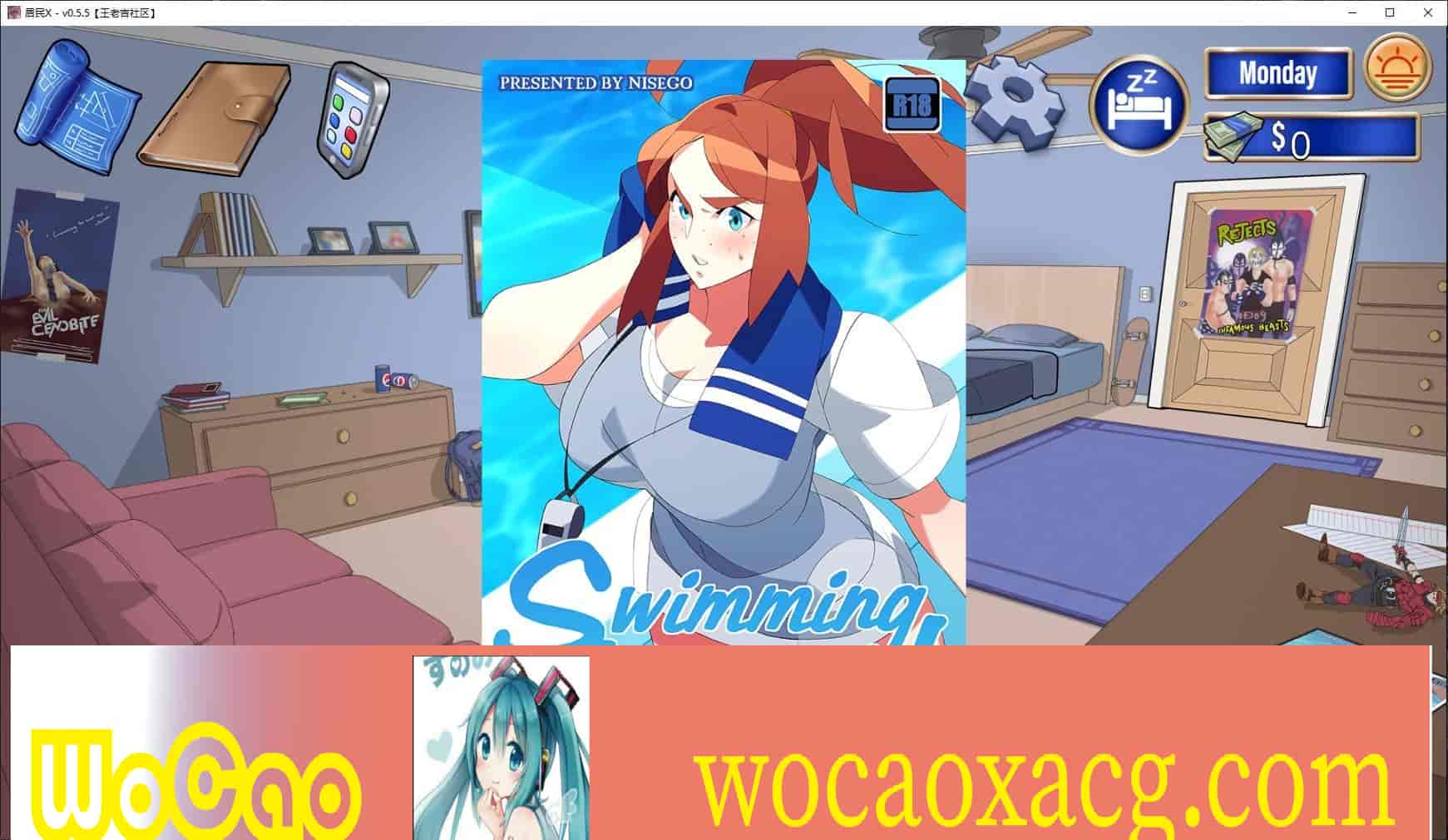 [欧美2D/汉化]居民X V0.6.0 汉化版[PC+安卓][1.2G/百度]』