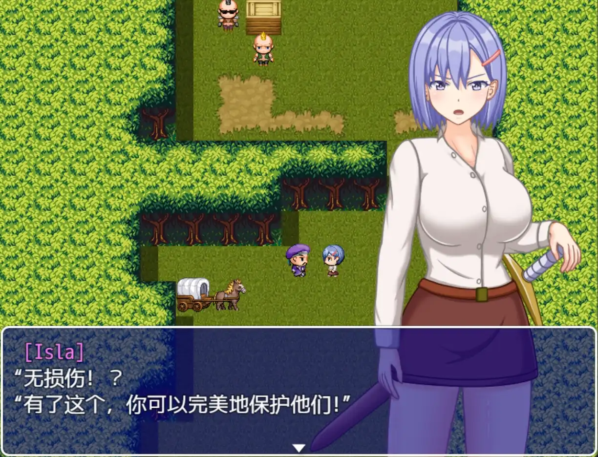 【日系RPG/汉化/动态】女骑士艾拉-重返王国记1.01汉化版【PC+安卓/615M】