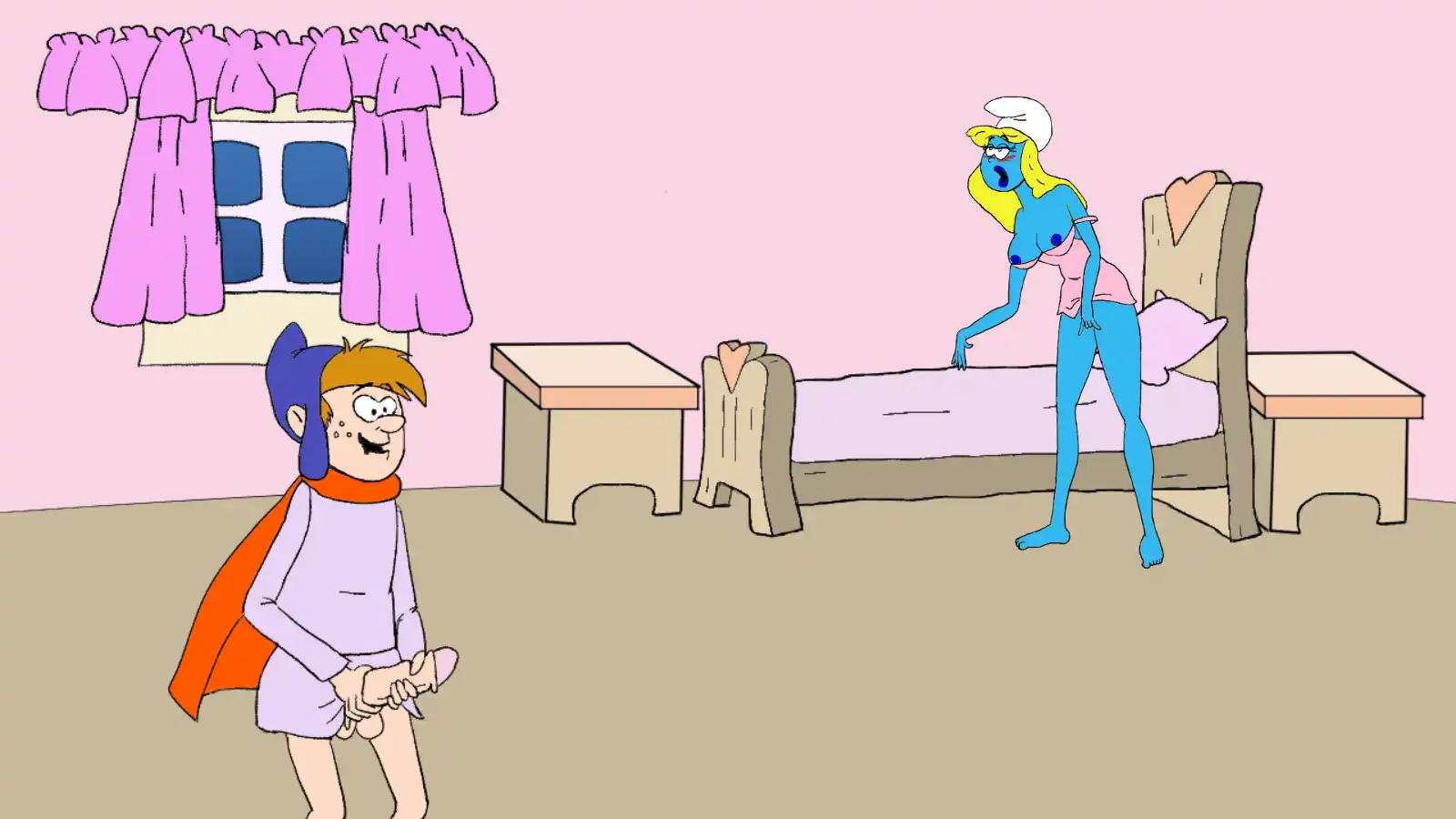 【欧美SLG/汉化/动态】蓝精灵0.18汉化版【PC+安卓/2.45G/更新】