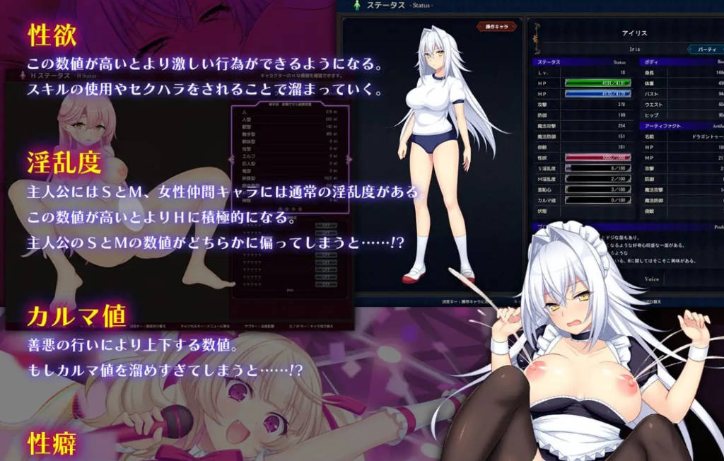 【精品RPG/汉化】龙血～以龙的诅咒和精液向神复仇的RPG～ドラゴンブラッド～竜の呪いと精液で神に復讐を誓うRPG～ Ver1.22b Mtool汉化版【7.53G】