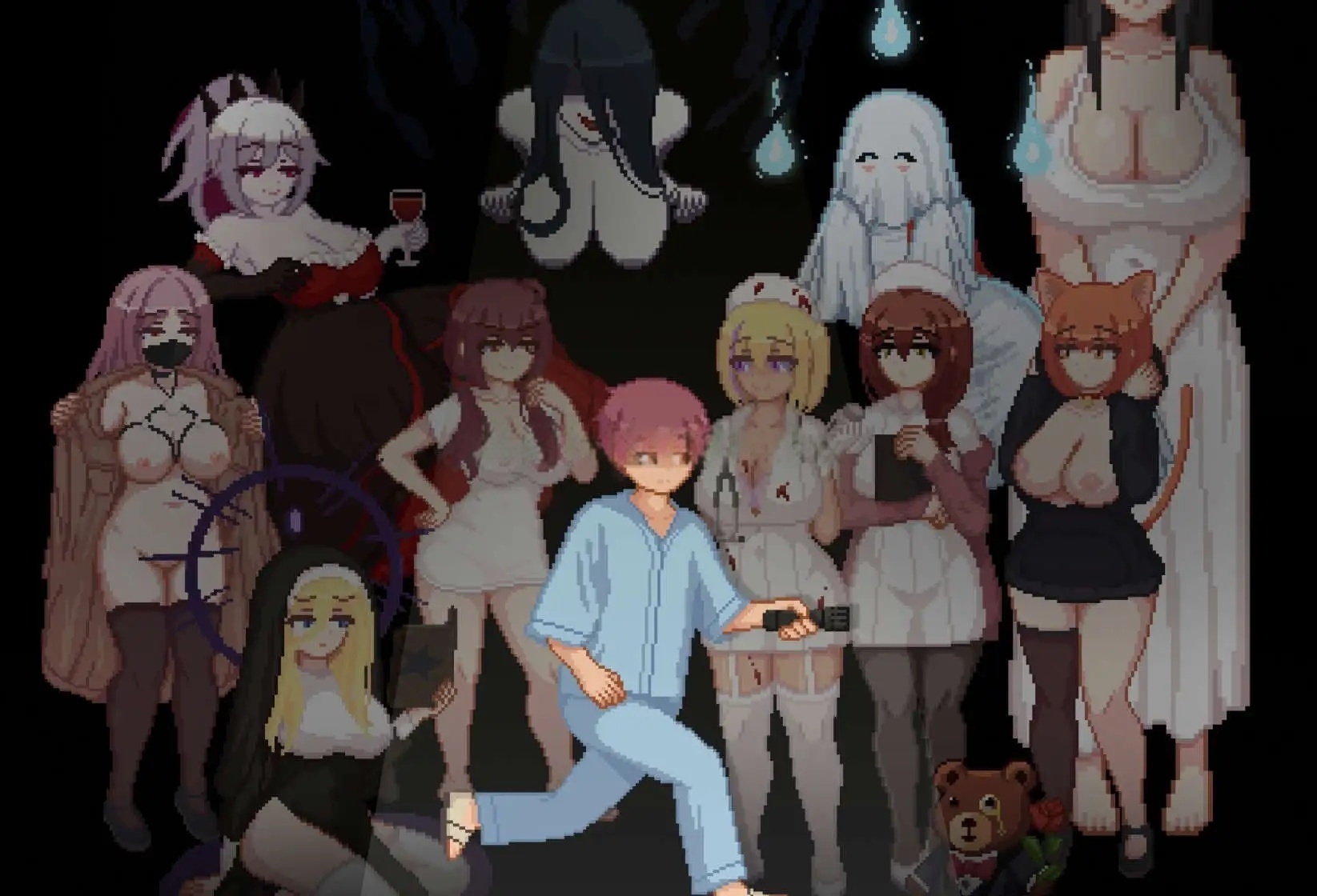 【热门探索像素ACT/中文/动态】医院的诱惑 官方中文版 [新作]【电脑/200M】医院的诱惑 官方中文版（Hospital Seduction）