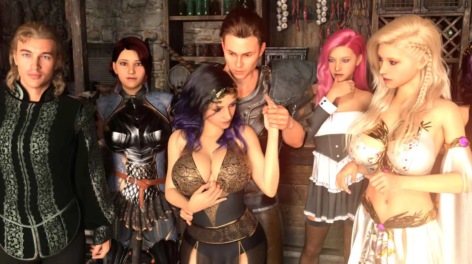 【欧美SLG/汉化/动态】扭曲的幻想v0.198 AI版【PC+安卓/0.98G/更新】One Twisted Fantasy [v0.198]